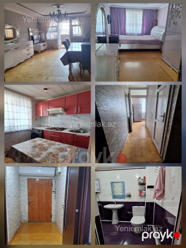 Satılır 2 otaqlı Bina evi menzil (Köhnə tikili), 48 m², 8-ci mikrorayon — Mənzil, Sumqayıt (2)