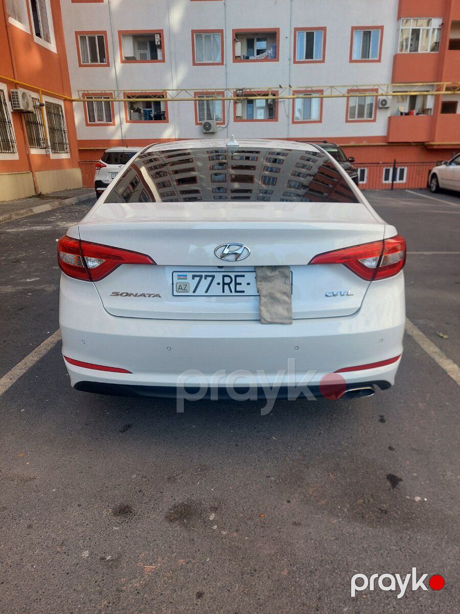 Hyundai Sonata, 2015 il — Avtomobillər, Bakı (4)