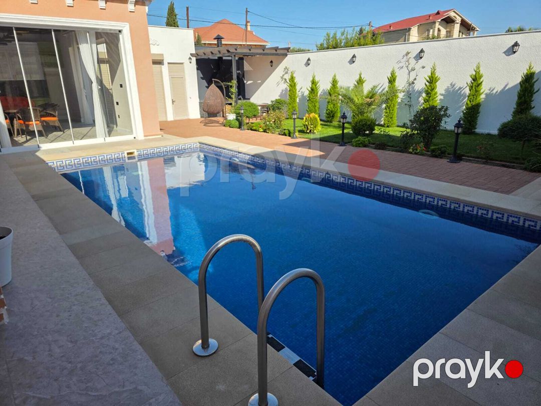 Satılır 5 otaqlı həyət evi/bağ evi 200 m² — Ev, villa, Bakı (5)