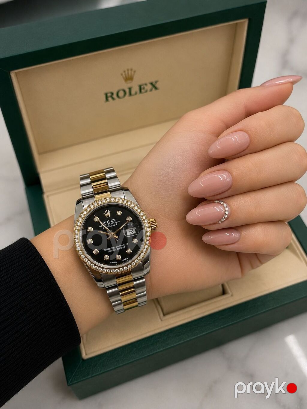 Yeni, Qol saatı, Rolex, rəng - Çəhrayı — Qol saatları, Mehdiabad (5)