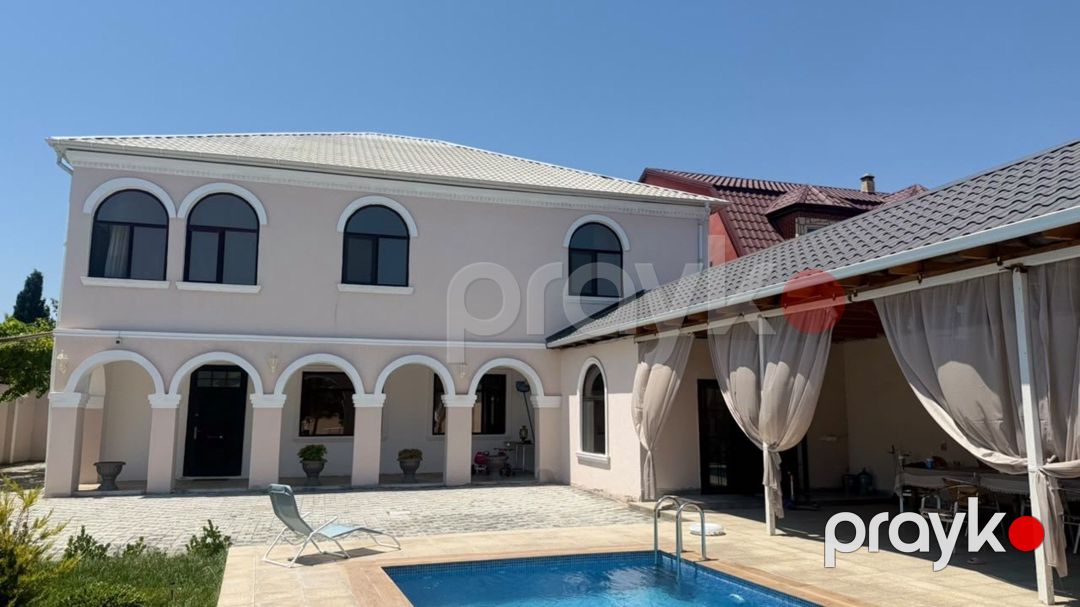 Satılır 6 otaqlı həyət evi/bağ evi 300 m² — Ev, villa, Bakı (5)