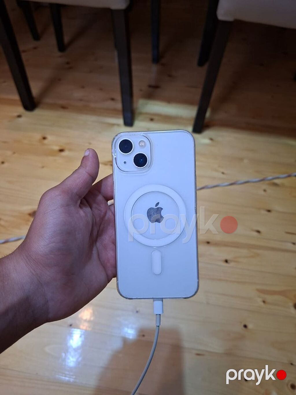 IPhone 13, 128 GB, Ağ, Zəmanət, Face ID, Sənədlərlə — Apple iPhone, Quba (2)