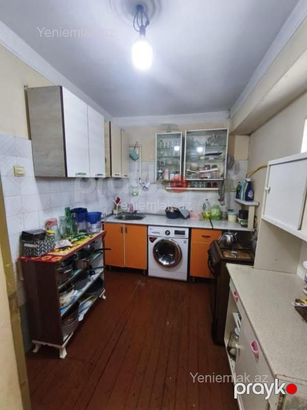 Satılır 3 otaqlı Bina evi menzil (Köhnə tikili), 60 m², Nizami rayonu — Mənzil, Bakı (4)