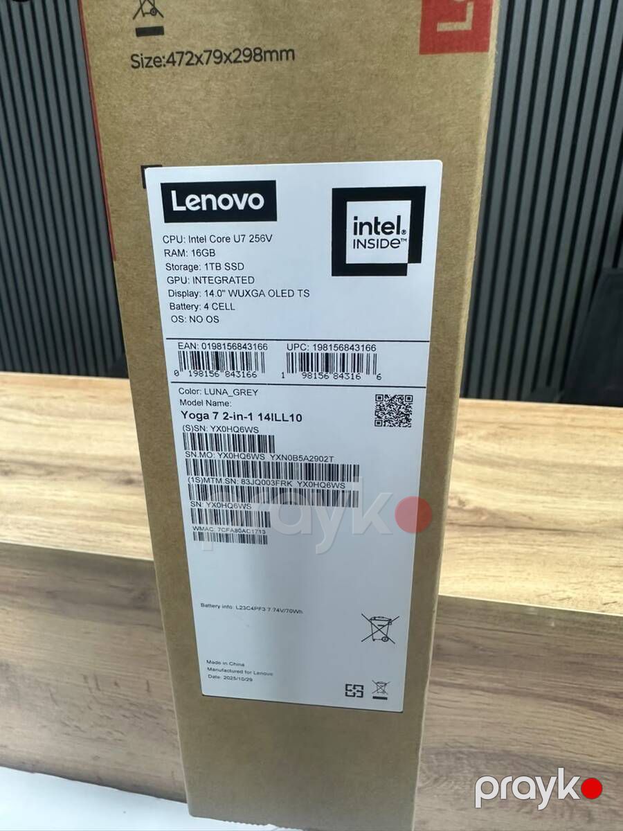 Noutbuk Lenovo Yoga 7 2 in 1 14ILL10 — Noutbuklar, Bakı (2)