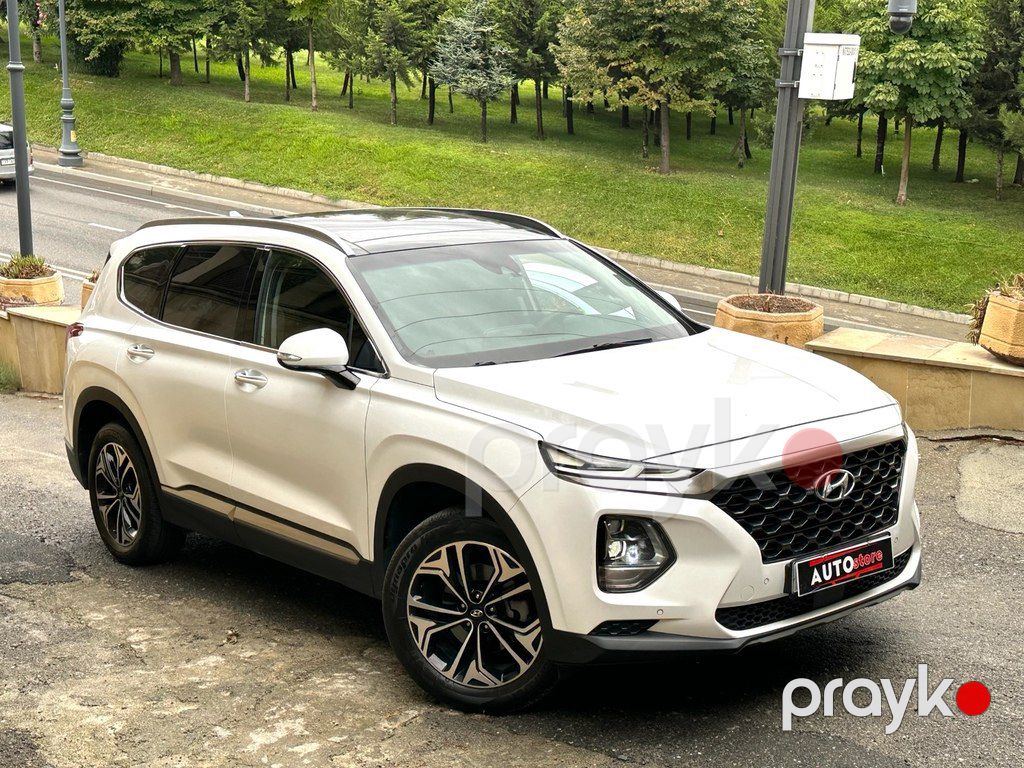 Hyundai Santa Fe, 2.0 L, 2018 il, 165 000 km — Avtomobillər, Bakı (2)
