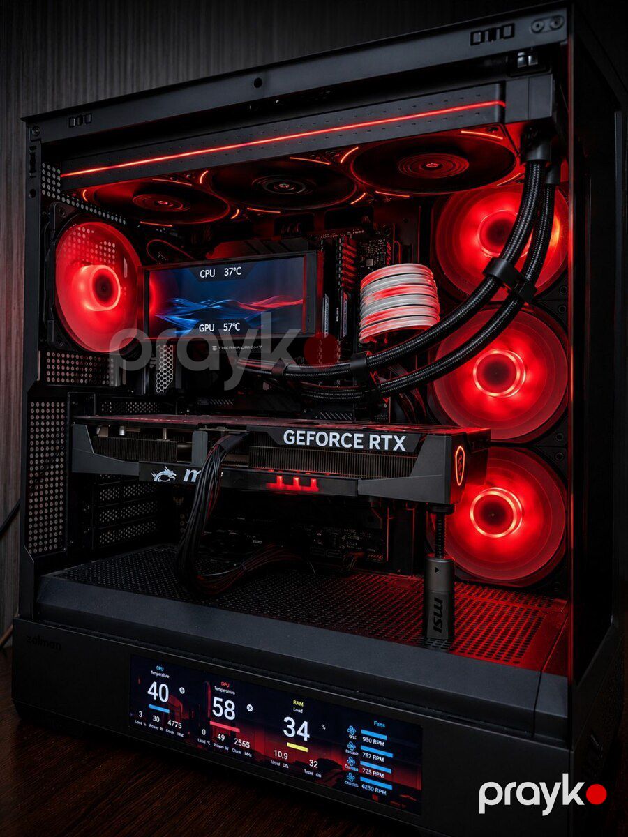 Gaming PC + Alienware OLED 360Hz i7-14700K RTX — Masaüstü kompüterlər, Bakı (2)