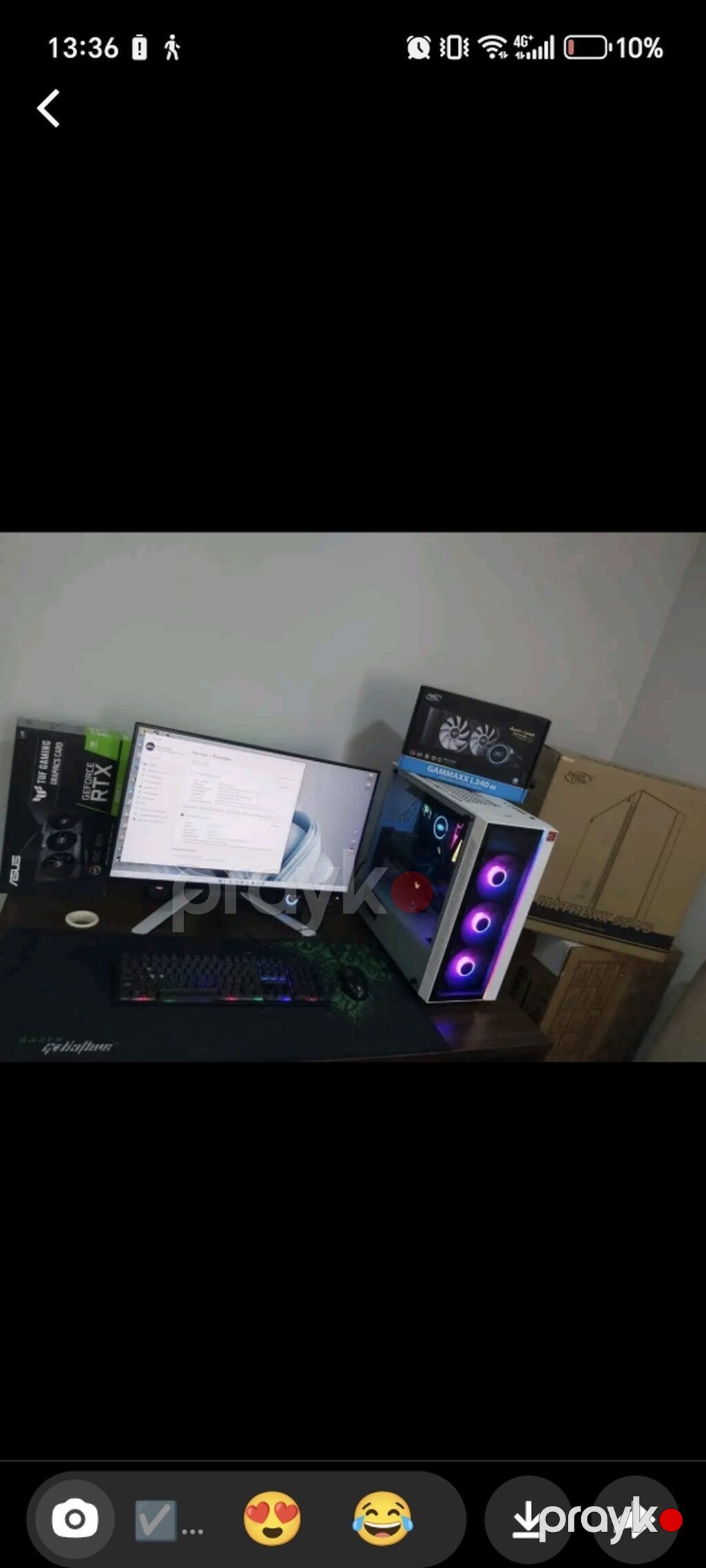 ​Monitor: Dell Alienware 27" - 240Hz / 1ms Fast IPS (Çox baha və — Masaüstü kompüterlər, Bakı (3)