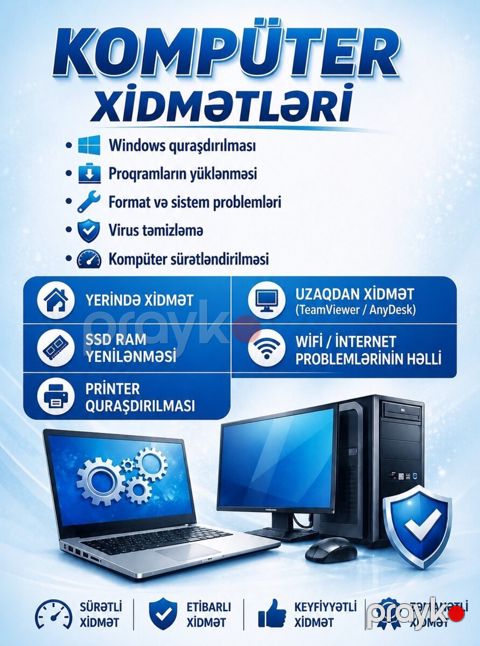 Kompüter təmiri — Lənkəran