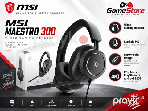 MSI Maestro 300 Wired Gaming Headset — Bakı
