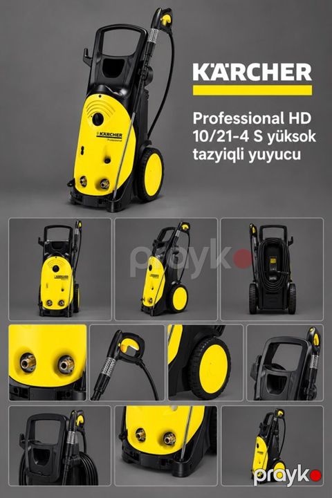 Kärcher Professional HD 10/21-4 S yüksək təzyiqli yuyucu - Güclü — Saray