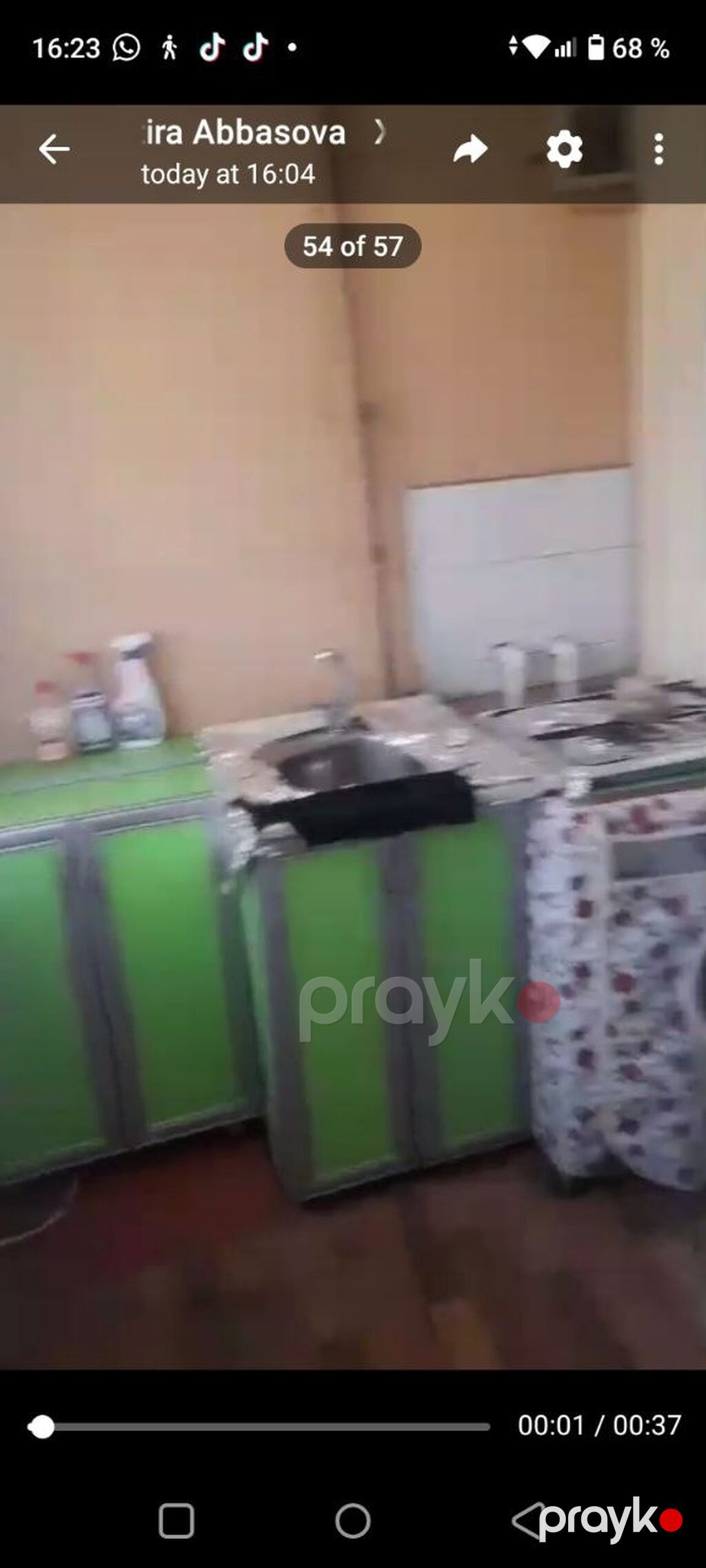 Kirayə üçün 2 otaqlı mənzil Köhnə yevlax avtovağzalln yanl bina evi 3 — Mənzil, Gəncə (3)