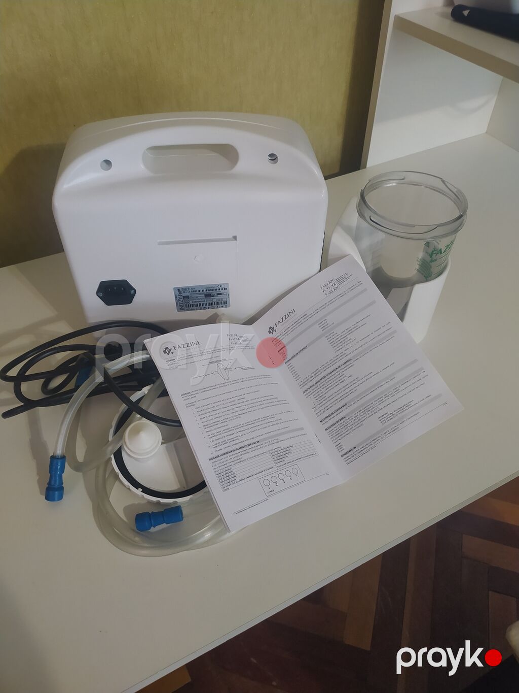 Fazzini F-30 Suction Pump – elektriklə işləyən tibbi aspirator — Tibbi avadanlıqlar, Bakı (3)