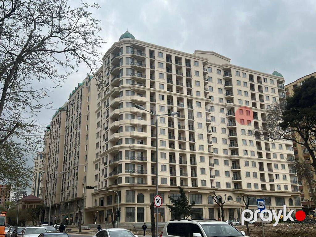 3 otaqlı, Yeni tikili, 134 kv. m — Mənzil, Bakı (2)