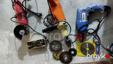 Elektrik alətləri və aksesuar dəsti - 1 ədəd bucaqslı daşkəsən (UŞM) — Masazır