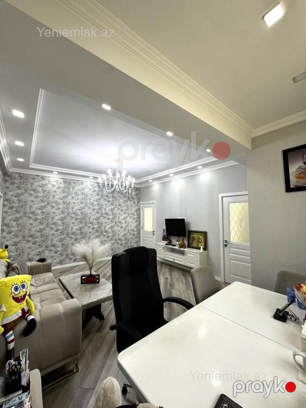 Satılır 3 otaqlı Bina evi menzil (Yeni tikili), 91 m², Xətai rayonu — Mənzil, Bakı (3)