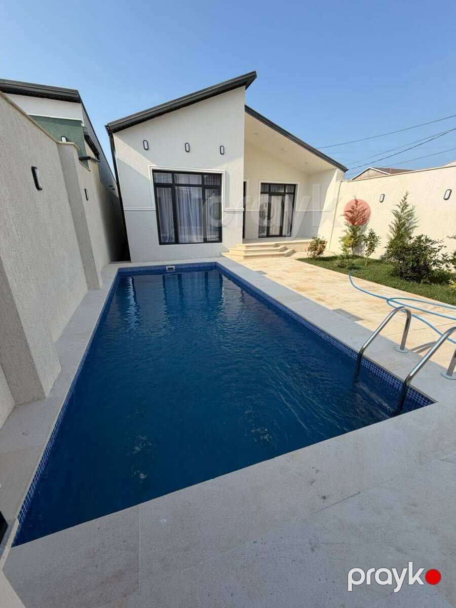 Satılır 4 otaqlı həyət evi/bağ evi 150 m² — Ev, villa, Bakı (2)