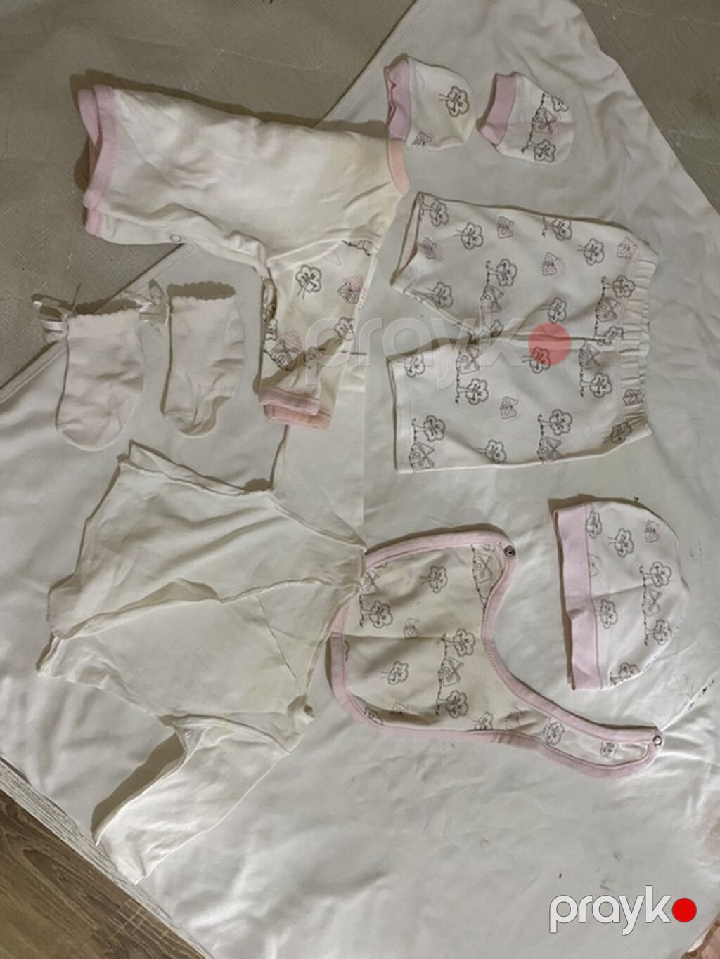 Uşaq dəsti, Uniseks, 0 - 3 ay — Uşaq geyimi, Bakı (2)