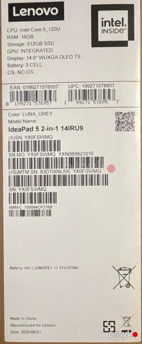 Lenovo ideapad 5 2 in1 — Noutbuklar, Bakı (2)