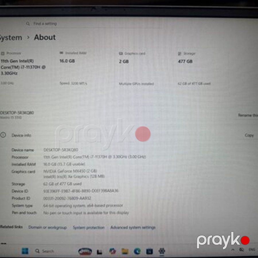 Dell Vostro 15 5510 — Noutbuklar, Bakı (7)