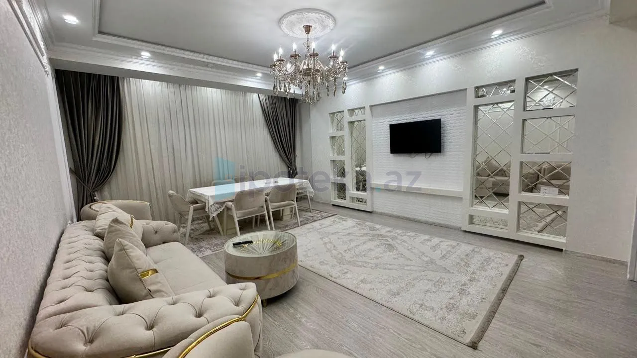 Satılır: 2 Otaq, Yeni tikili, Abşeron r., Məhəmmədli q., 93.00 m² — Dəli Məmmədli