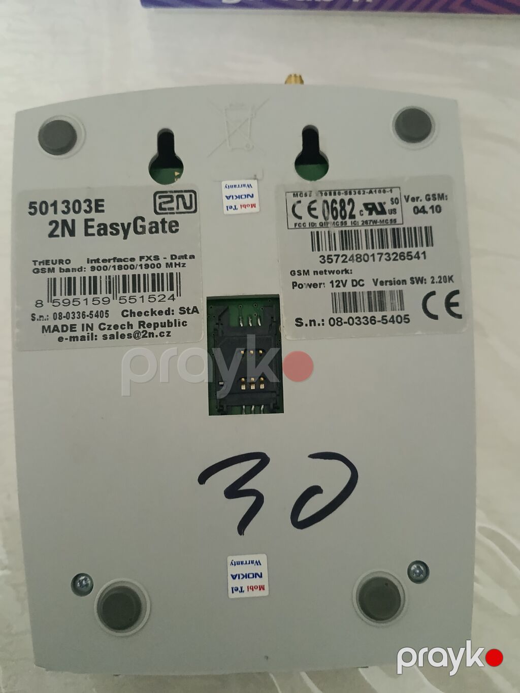 2N EasyGate GSM FXS qapı (GSM–analog çevrici) Məhsul: 2N EasyGate — Şəbəkə və server avadanlığı, Bakı (2)