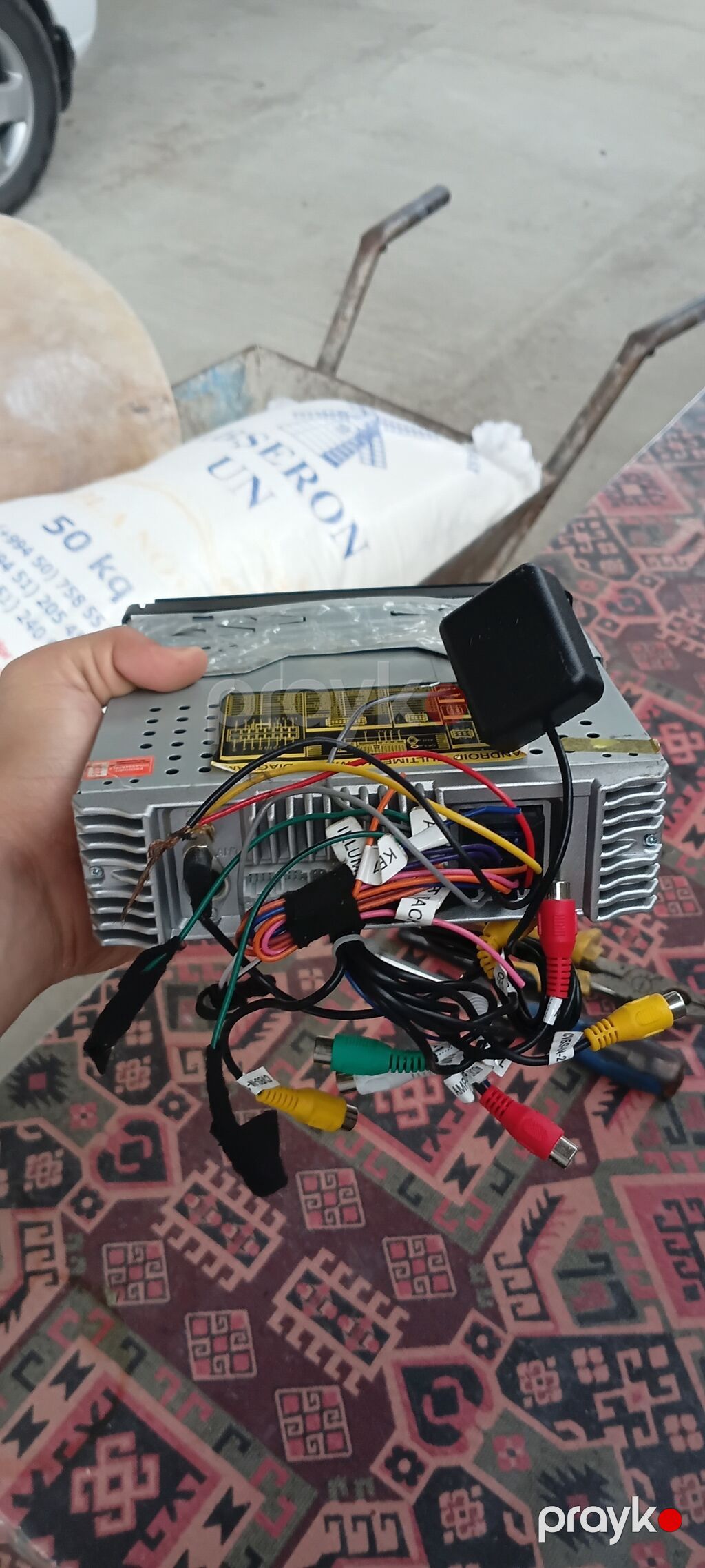 Avtomobil üçün multimedia/radio başlıq (1DIN) Xüsusiyyətlər: - Ön — Avtomobil akustikası, Sumqayıt (2)