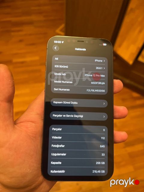 Apple iPhone 12 Pro Max Pacific Blue 256GB/6GB — Bakı