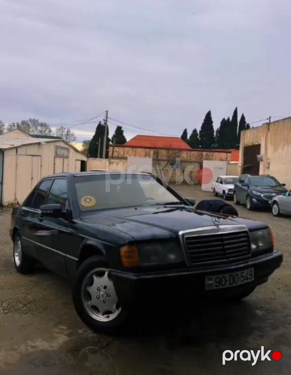 Mercedes 190, 1.8 L, 1991 il, 123 580 km — Avtomobillər, Gəncə (2)