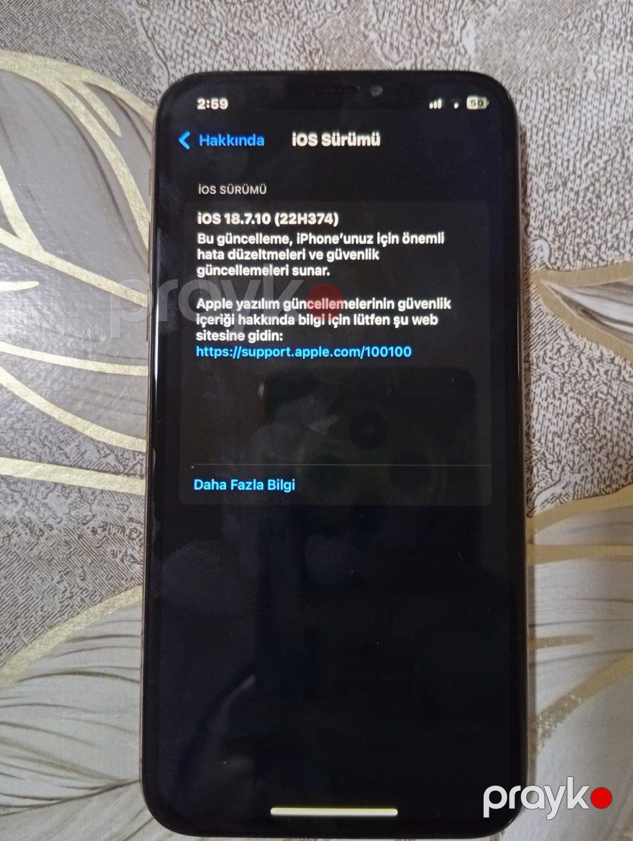 Apple iPhone XS Gold 64GB/4GB — Smartfonlar, Şamaxı (10)