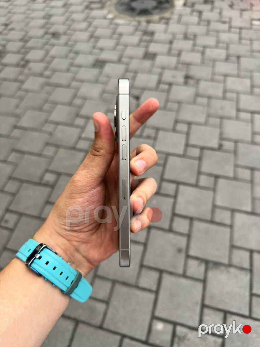 Apple iPhone 15 Pro Natural Titanium 128GB/8GB — Smartfonlar, Bakı (3)
