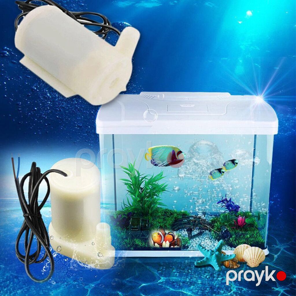 Kateqoriya: Motorlar Məhsul: Mini Dalğıc Nasos 6V – 120 L/saat Qiymət — Akvariumlar və balıqlar, Bakı (3)