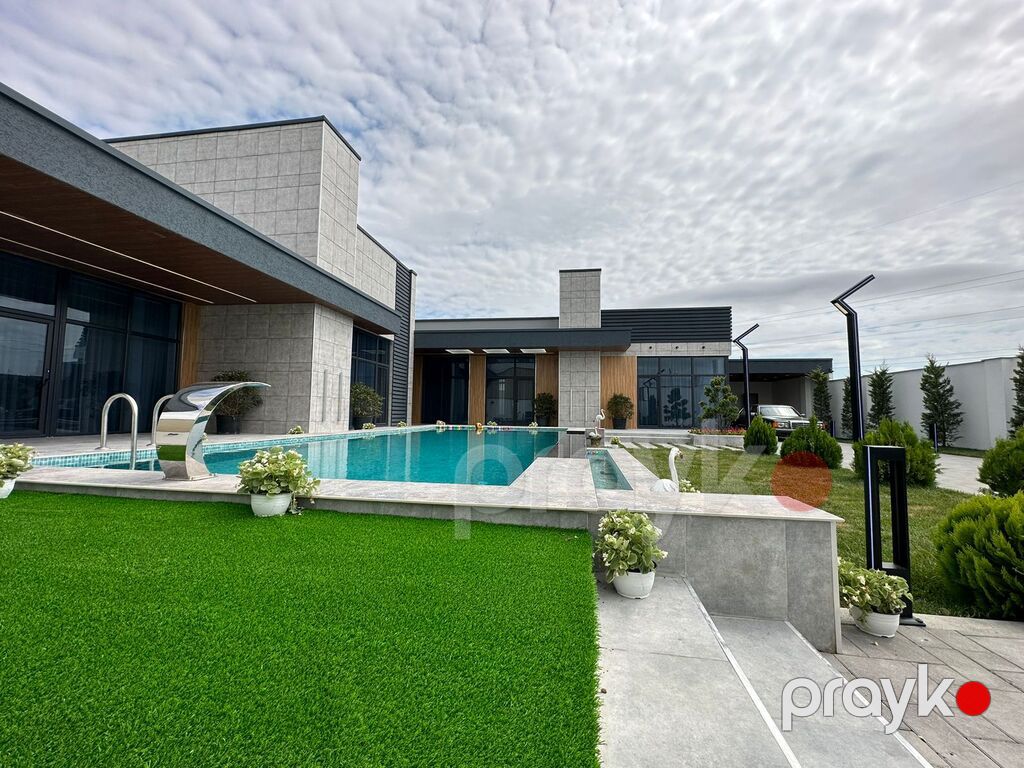 Satılır 5 otaqlı həyət evi/bağ evi 400 m² — Ev, villa, Bakı (4)