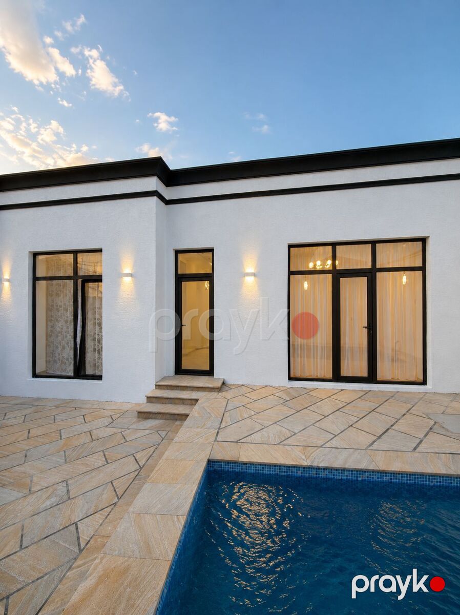 Satılır 4 otaqlı həyət evi/bağ evi 140 m² — Ev, villa, Bakı (4)
