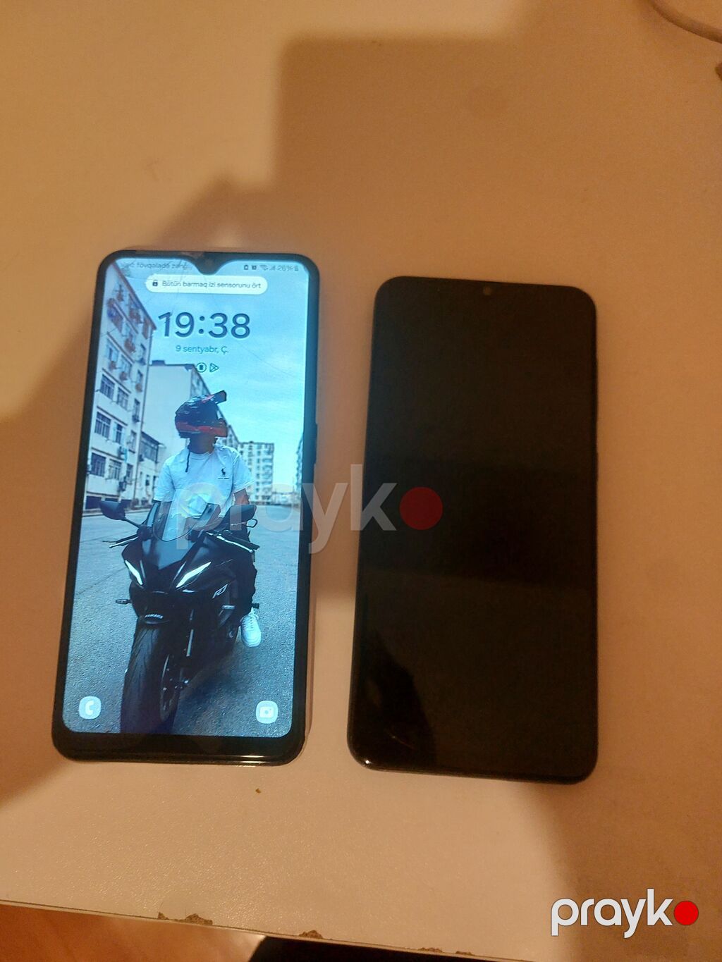 Samsung Galaxy A13, rəng - Ağ, Barmaq izi — Samsung, Bakı (3)