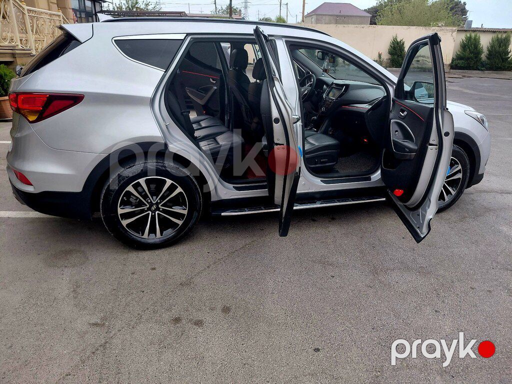Hyundai Santa Fe, 2.0 L, 2017 il, 196 352 km — Avtomobillər, Bakı (12)