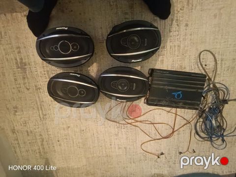 Avtomobil audio dəsti - 4 ədəd Pioneer oval akustik dinamik: - Model — Qusar