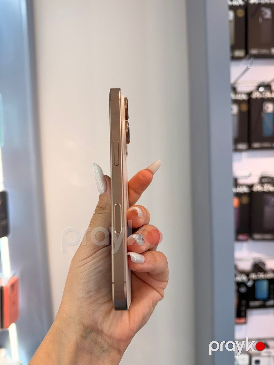 Apple iPhone 16 Pro Desert Titanium 512GB/8GB — Smartfonlar, Göygöl (3)