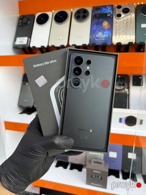 Samsung Galaxy S26 Ultra Black 256GB/12GB — Bakı