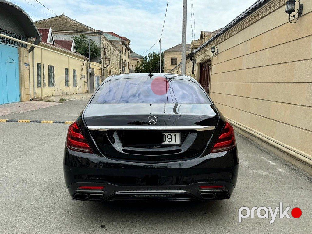 Mercedes S 400 d, 2.9 L, 2017 il, 122 000 km — Avtomobillər, Bakı (6)