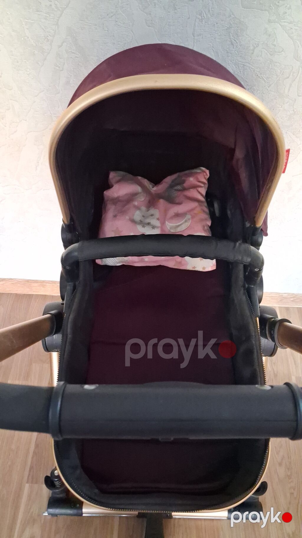 Forbaby uşaq arabası - Çərçivə: yüngül və möhkəm alüminium, qızılı — Arabalalar, Bakı (3)