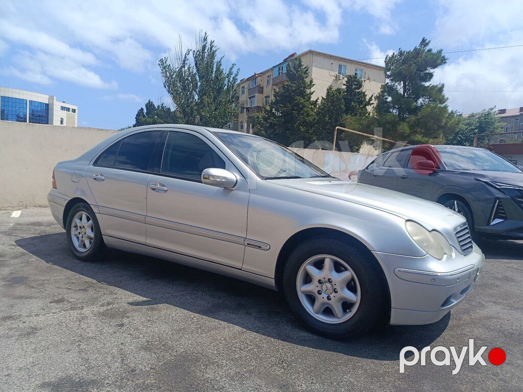 Mercedes C 200, 2.0 L, 2000 il, 320 000 km — Avtomobillər, Sumqayıt (6)