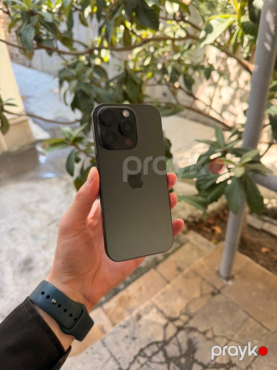 Apple iPhone 16 Pro Black Titanium 128GB/8GB — Smartfonlar, Bakı (4)