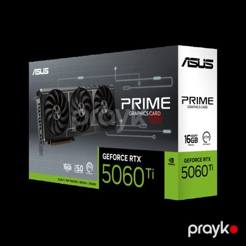 ASUS prıme RTX 5060 Ti 16GB 3x fan — Bakı