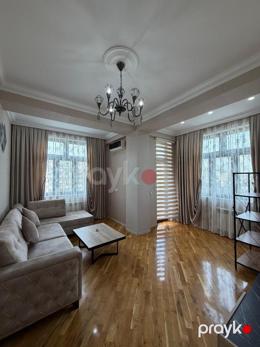 İcarəyə verilir 2 otaqlı yeni tikili 90 m² — Mənzil, Bakı (9)