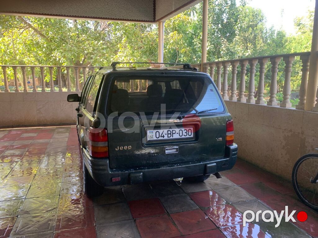 Jeep Grand Cherokee (ZJ), tünd yaşıl rəng, V8 mühərrik. Texniki və — Avtomobillər, Ağcabədi (4)