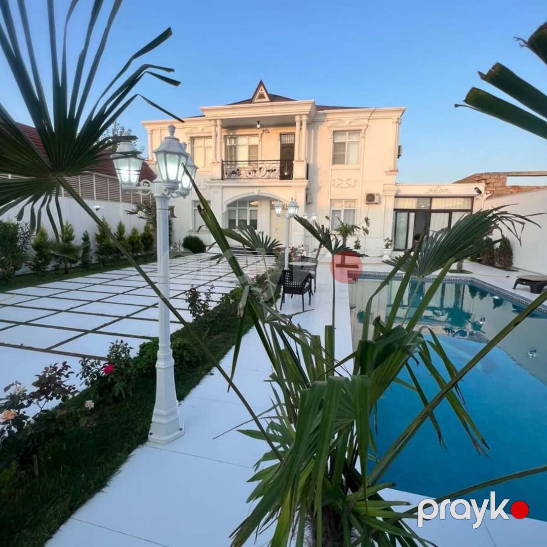 İcarəyə verilir 5 otaqlı həyət evi/bağ evi 400 m² — Ev, villa, Bakı (2)