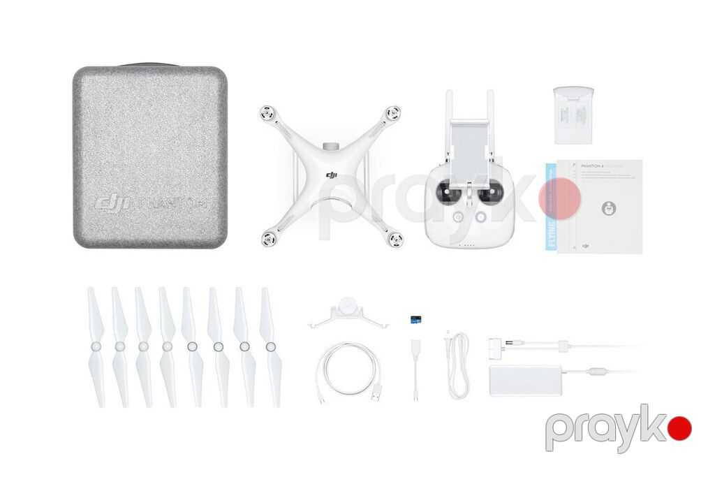 DJI Phantom 4 Pro Drone – Dron Materialları Dron - Uçuşa Hazır — Video kamera, Bakı (2)