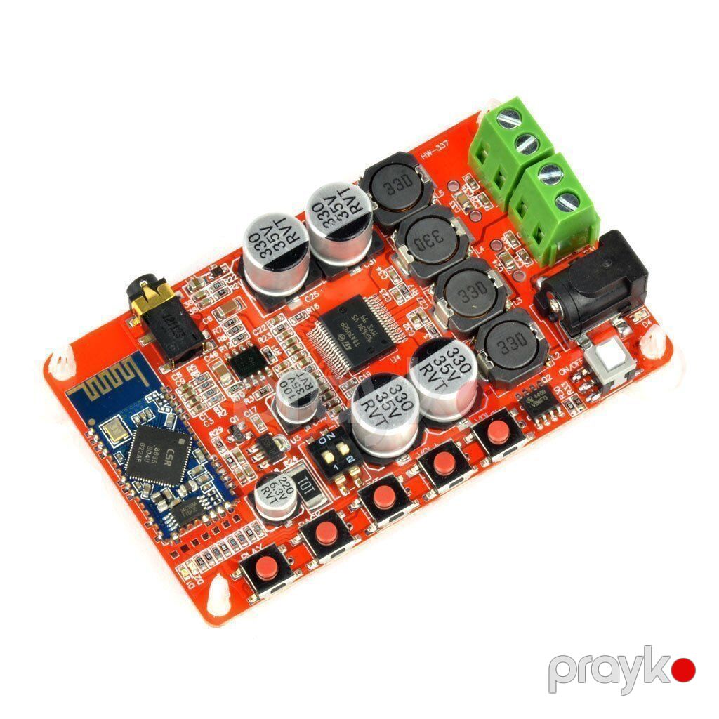 TDA7492P əsaslı kabelsiz səs gücləndirici alıcı moduludur. Bluetooth — Gücləndiricilər, qəbuledicilər və DAC, Bakı (4)