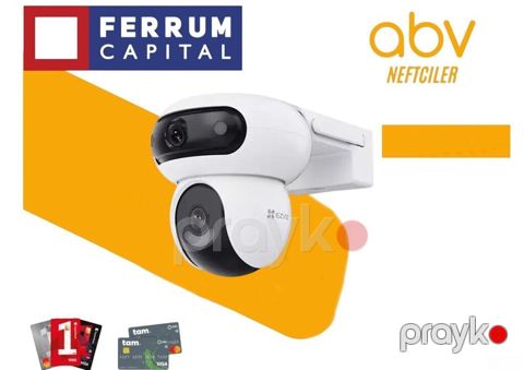 Kamera Ezvız CS-H90 4MP+4MP 2K Dual-Lens Wı-fı Ezvız CS-H9c (və ya — Bakı