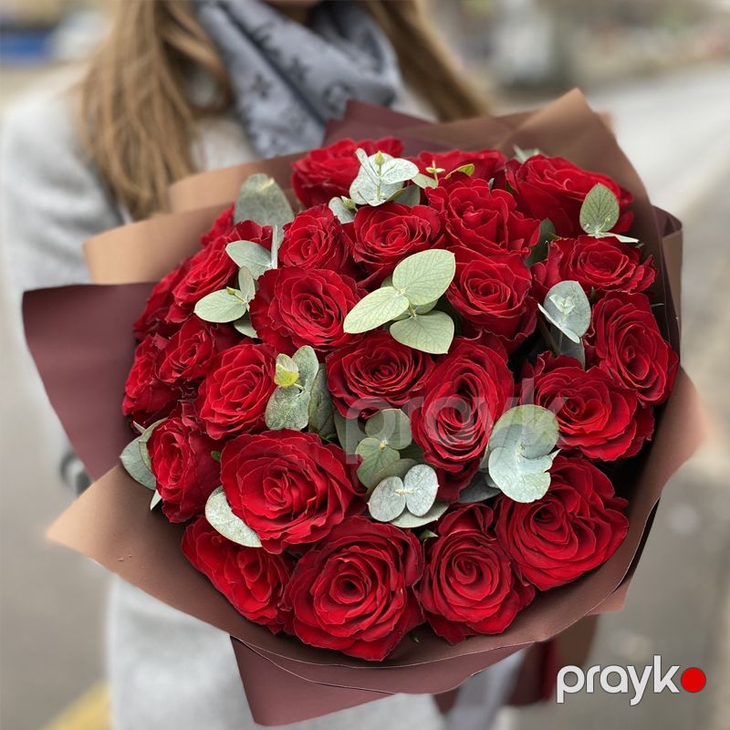25 Qırmızı Qızılgül - code:5074 — Bitkilər, Bakı (4)